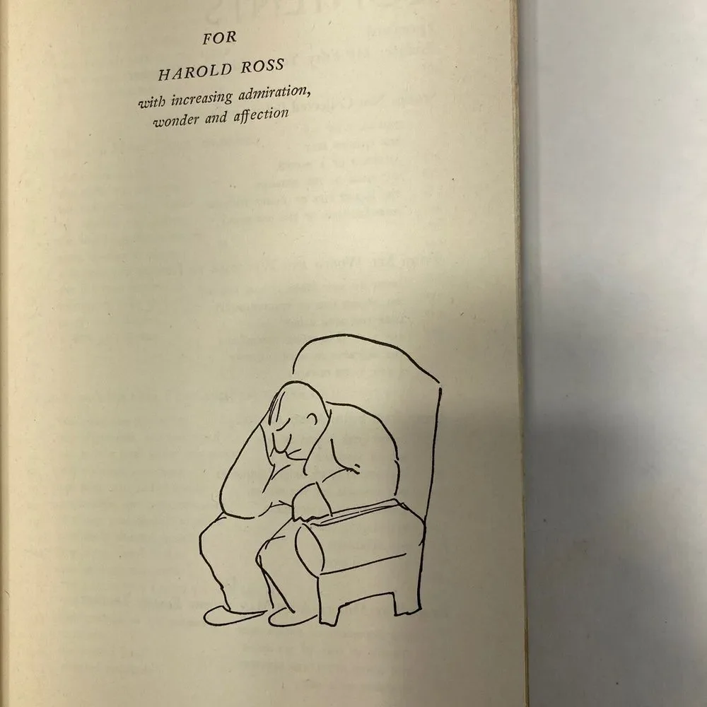 The Thurber Carnival by James Thurber 1945 Edition Hardcover Illustrated Vintage